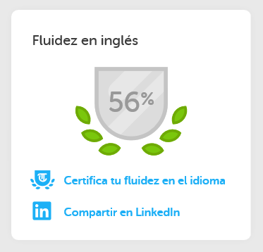 Certificación con Duolingo