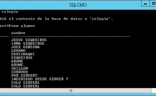 SQLCMD de Sql Server